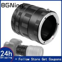 ราคา Metal Camera Adapter Macro Close-up Shooting Mount Ring Lens Extension Tube for Nikon AI Canon EOS Fuji FX Sony NEX DSLR (26369479729)