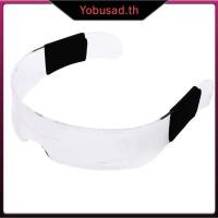 ราคา [Yobusad.th] El Wire Luminous Glasses Neon Party LED Light Up Visor แว่นสายตา (28004784032)