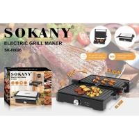 ราคา SOKANY 1500W เครื่องทำสเต็ก แซนวิส ปิ้งขนมปัง เตาอบ เตาย่างไฟฟ้า ใช้ทําพานินี่ ทอดสเต็ก เนื้อย่าง (29629415825)