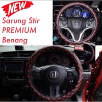 ราคา MERAH Wajik ที่หุ้มพวงมาลัยรถยนต์ ด้ายสีแดงเต็มรูปแบบ และ TRD SPORTIV (28392340360)