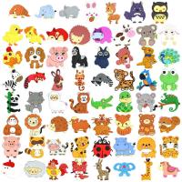 ราคา การ์ตูนการ์ตูนสัตว์สร้างสรรค์ขนาดใหญ่แบนตกแต่งสติกเกอร์อุปกรณ์เครื่องประดับกระเป๋าหลุมตู้เย็นสติกเกอร์ยางนุ่มแพทช์ โอ้7โวลต์ (40469573385)