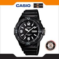 ราคา Casio รุ่น MRW-200H-1B2 นาฬิกาข้อมือผู้ชาย สายเรซิน - สีดำ (41220521419)
