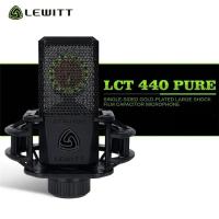ราคา LEWITT LCT 440 Live Broadcast Large Diaphragm Box Condenser Microphone Set Professional Recording and Singing of Host Ra (26865768177)