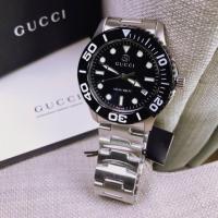 ราคา GUCCI Diver Black Dial Men's Watch (5931338487)
