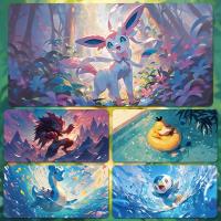 ราคา Pokémon แผ่นรองเมาส์กันน้ําขนาดใหญ่อะนิเมะน่ารักแป้นพิมพ์คอมพิวเตอร์ Oil-Proof Dirt-Resistant Office Seaming Desktop Pad (40422023026)