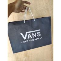 ราคา Original Vans Paper Bag 35x14x24 CM Shoe Storage Wrap รองเท้าผ้าใบเสื้อผ้ารองเท้าแตะของขวัญถุงช้อปปิ้ง (44322684768)