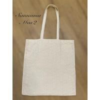 ราคา Samansa Mos2 lace tote ผ้าลูกไม้ สวย สะพายได้ สภาพดี (27392600347)