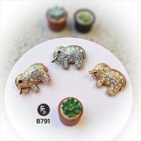 ราคา เข็มกลัดช้างจิ๋ว เข็มกลัดรูปช้างจิ๋ว เข็มกลัดหรู ข791 (41373132869)