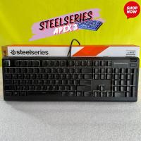 ราคา KEYBOARD STEELSERIES APEX 3 (29432240781)