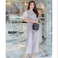 ราคา จั๊มสูทขายาว ป้าย basicsiter by orange juice (3909163216)