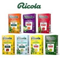 ราคา Ricola Swiss Herb Lozenges Sugar Free 40 g. ริโคลา ลูกอมสมุนไพร ปราศจากน้ำตาล 40 กรัม 5 รสชาติ (16385401392)