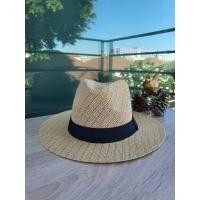 ราคา Panama Hat เยื่อไผ่สานละเอียด สีขาว คาดผ้าแถบสีดำ 57-58 cm. (9123468094)