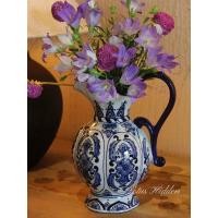 ราคา ใหม่สไตล์จีนเซรามิค HAND-Painted อเมริกันดอกไม้บ้านโบราณสีฟ้าและสีขาวแจกัน Jingdezhen เครื่องลายครา (27772486974)