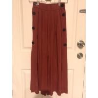 ราคา Zara Red Long Pants XS (2869469973)