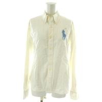 ราคา Ralph Lauren Tshirt Big Pony Long sleeves White Direct from Japan Secondhand (44065274501)