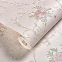 ราคา วอลล์เปเปอร์ติดด้วยตนเองหนา 3D สามมิติ Pastoral ดอกไม้วอลล์เปเปอร์ห้องนอนห้องนอนพื้นหลังสติ๊กเกอร์ติดผนัง/qazx (42664433631)