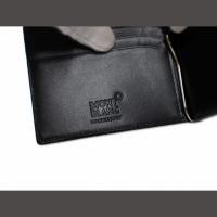 ราคา Montblanc Leather 6CC Wallet Purse with Money Clip Direct from Japan Secondhand (27413518564)