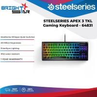 ราคา STEELSERIES APEX 3 TKL Gaming Keyboard - 64731 (29626183195)