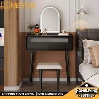 ราคา โต๊ะเครื่องแป้งสไตล์ฝรั่งเศสที่เก็บของ One Bedroom โต๊ะเครื่องแป้งอเนกประสงค์สีดำพร้อมกระจก · (29767348550)