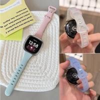 ราคา สายนาฬิกาซิลิโคนสําหรับ For Fitbit Versa 4 สาย Fitbit Versa 3 Strap Adjustable Fitbit Sense สาย Fitbit Sense 2 สาย Slim Fitbit Versa 2 สาย Fitbit Versa lite SmartWatch สาย Fitbit Versa 4 Strap Rubber