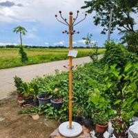 ราคา ราวแขวนเสื้อโค้ท ปักเก็บร่ม ฐานหินอ่อน ดีไซน์สวยๆ มือสองจากญี่ปุ่น สภาพดี ถอดประกอบได้ (40551296988)