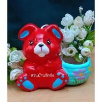 ราคา กระถางเซรามิคแบบแขวนเชือก กระถางเซรามิค เซรามิค รูปกระต่าย สวนบ้านรักจัง (24503561721)