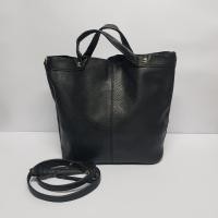 ราคา กระเป๋ามือสอง - กระเป๋าหนังแท้ สีดำ SHOOPEN (9127622231)