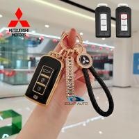 ราคา ปลอกกุญแจ Mitsubishi Outlander เคสกุญแจ Mitsubishi Mirage สําหรับ Mitsubishi Mirage/Pajero/Attrage/Triton/Outlander/ASX เคสกุญแจรีโมท (43204743954)