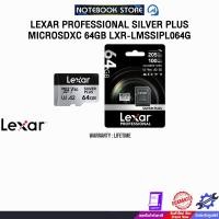 ราคา Lexar Professional Silver Plus microSDXC 64GB LXR-LMSSIPL064G/ประกันLIFETIME (29614331141)