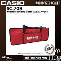 ราคา กระเป๋าคีย์บอร์ด Casio SC-70R 44 Mini Key Carry Soft Case 44Key (SA76/ SA77/ SA78/ SC70R / SC-70R / SC 70 R) (41652476217)