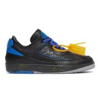 ราคา OFF-WHITE X AIR JORDAN 2 RETRO LOW SP 'BLACK' (SIZE UK7/US8) (18795808816)
