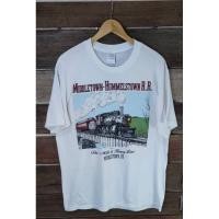 ราคา เสื้อยืดวินเทจ Middletown-Hummmelsstown R.R.(มือสอง)size L 21.5/29.5" ผ้า 50/50สภาพดี8/10 เนื้อผ้าบาง สกรีนสวยไม่มีตำหนิ (24185572112)