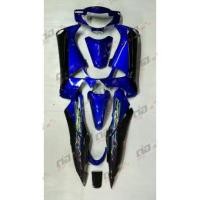 ราคา แถมน็อตทั้งชุด ชุดสี wave 125i ไฟเลี้ยวบังลม(w125i เก่า)สีน้ำเงินตัดดำ TorPaint เฟรมW125iเก่า เฟรมเวฟ 125sไฟเลี้ยวบังลม (5597692274)