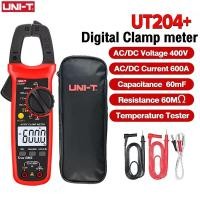 ราคา UNI-T Ready StockUNI-T Digital Clamp Meter UT201+/UT202+/UT203+/UT204 Plus DC AC Current Auto Range True RMS อุณหภูมิ Capacitance NCV Ohm Tester Multimeter (27289304545)