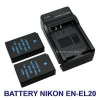 ราคา EN-EL20 \ ENEL20 Battery and Charger For Nikon 1 AW1,Nikon 1 J1,J2,J3,Nikon 1 S1,Nikon COOLPIX A,Blackmagic,P1000 (27300371004)