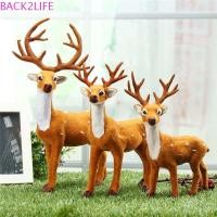 ราคา Back2life ตุ๊กตาจิ๋ว ตุ๊กตาการ์ตูนทํามือ ตุ๊กตากวาง ปีใหม่ เครื่องประดับกวางเรนเดียร์คริสต์มาส (28064597017)