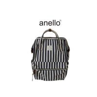 ราคา กระเป๋าเป้Anello Stripe Navy แท้มือสอง (25689471405)