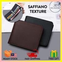 ราคา TC BW-055 กระเป๋าสตางค์คลาสสิก PU Saffiano กระเป๋าสตางค์หนังสําหรับผู้ชายผู้หญิง Dompet Lelaki Perempuan (23969034573)