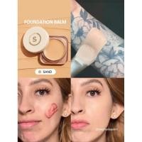 ราคา SHEGLAM Full Coverage Foundation Balm-Sand Long Lasting Flawless Moisturizing Foundation Oil-Control Color Corrector Concealer Pore-Less Cover Blemish Non-Greasy Non-Caking Smoothe (42070401983)