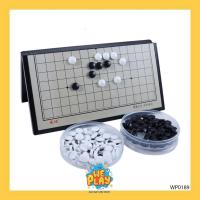 ราคา WE PLAY พร้อมส่ง เกมโกะ กระดานหมากล้อมพกพา กระดานแม่เหล็กพับได้ ชุดหมากล้อม เก็บในกล่อง (25089137330)