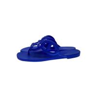 ราคา HERMES Sandals 38 Blue Polyester Direct from Japan มือสอง (25746648485)