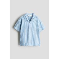 ราคา H&M(เอชแอนด์เอ็ม) เสื้อเชิ้ตคอตตอนซีเซอร์เกอร์ เด็กผู้ชาย 1299114_1 (42067045105)