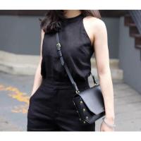 ราคา กระเป๋าCharles & Keith ของแท้ cross body สีดำ (18263455745)