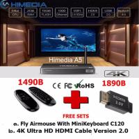 ราคา Android Box Pro Present Newest HIMEDIA A5 Amlogic S912 KODI 4K 60FPS Media Player Android 6.0 2G/16G 802 #180 (649117703)