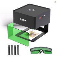 ราคา DAJA DJ6 เลเซอร์แกะสลัก DIY เครื่องหมายเครื่องแกะสลักแบบพกพาสําหรับ DIY Handcraft โลโก้ Mark เครื่องพิมพ์ 80x80 มม.พื้นที่แกะสลัก 4PCS ยกคอลัมน์ + แว่นตาสนับสนุนไร้สาย Mo (27733929826)