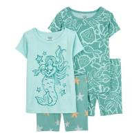 ราคา CARTER 4PC COTTON PJ BLUE MERMAID L13 คาร์เตอร์ชุดนอน กางเกง-เสื้อ ลายนางเงือกสีฟ้า (29160146004)