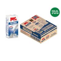 ราคา [นมกล่อง] UHTนมไทยเดนมาร์ค (วัวแดง) จืด 180มล. ยกลัง 36 กล่อง (40315486697)