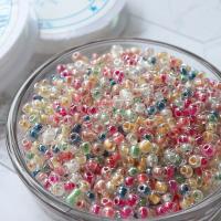 ราคา ลูกปัดแก้วเม็ดทรายสอดไส้สีขุ่น 6/0 (4mm) 30กรัม (5079537938)