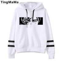 ราคา Attack on Titan Shingeki No Kyojin Titans Attack hoodies ชายพิมพ์ Ulzzang harajuku y2k ความงามชายเสื้อผ้า grunge (8695742807)
