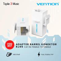 ราคา Vention VDD-B07 Adapter Barrel Connector RJ45 Cat.5e ตัวเมียถึงตัวเมีย (28637892823)